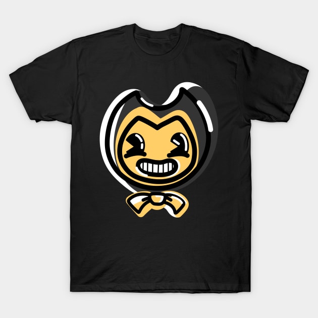 Bendy Face T-Shirt by By-Berto